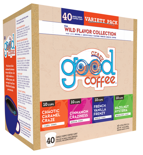 Crazy Good Coffee - The Wild Flavor Collection