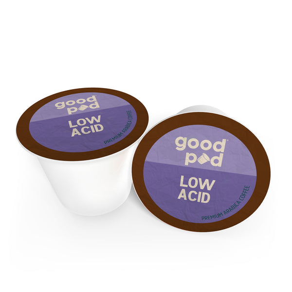 goodPOD Low Acid Blend Single Serve Coffee K Cup Pods