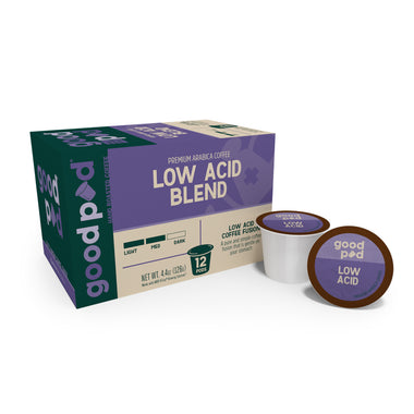 goodPOD Low Acid Blend Single Serve Coffee K Cup Pods