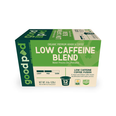 goodPOD Low Caffeine Blend Single Serve Coffee K Cup Pods