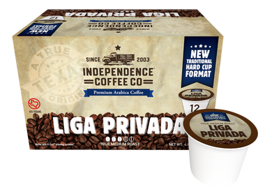 Liga Privada ('Private League') 15th Anniversary Blend Indie Shots for Single Serve Brewers