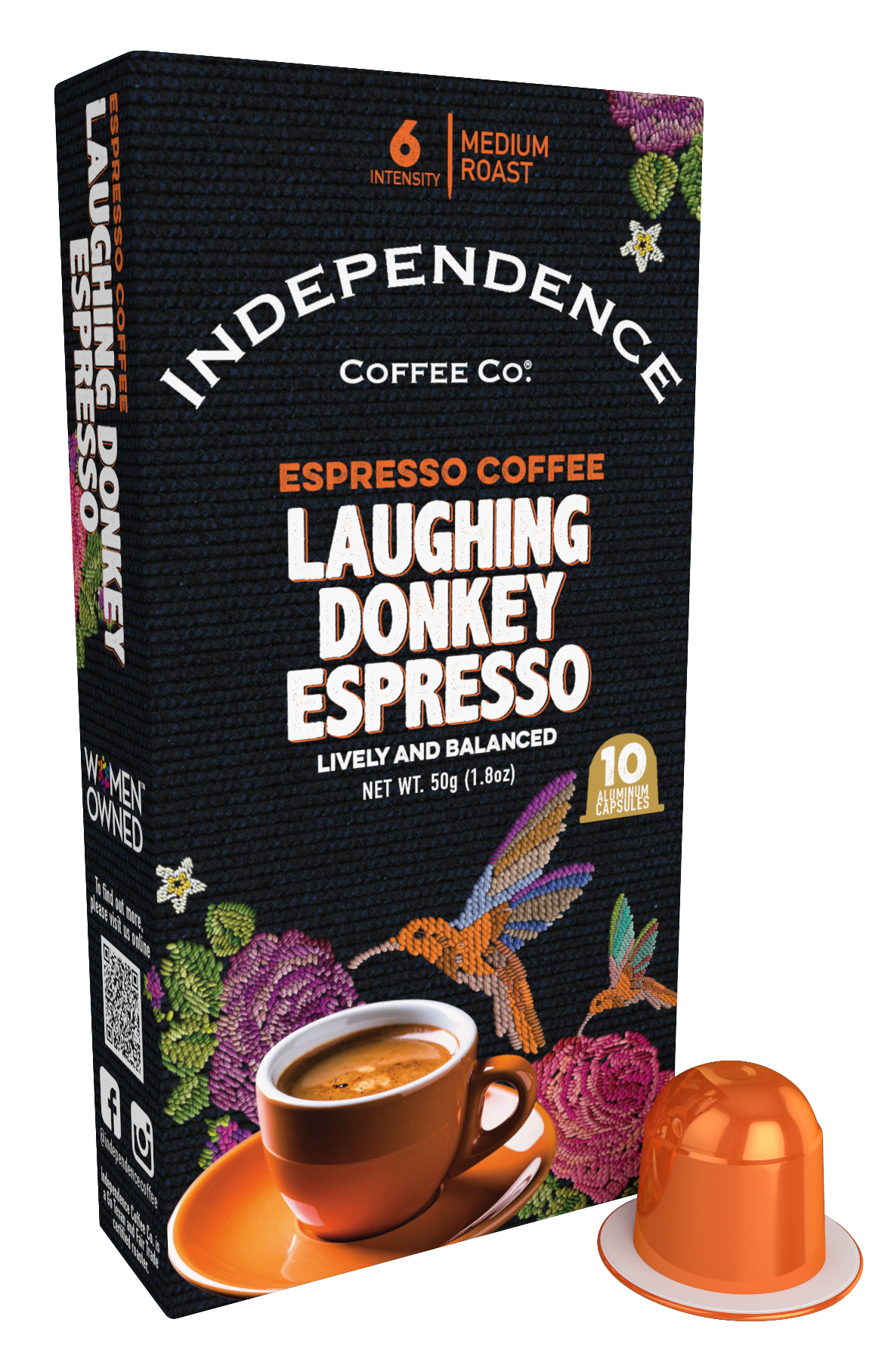 Laughing Donkey Espresso - Compresso Capsules* (10 count) for