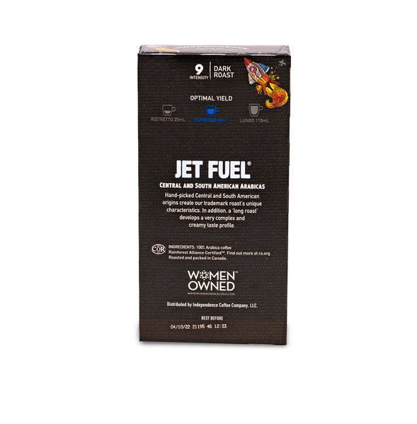 Jet Fuel® Espresso - Compresso Capsules* (10 count) for Nespresso® style brewers