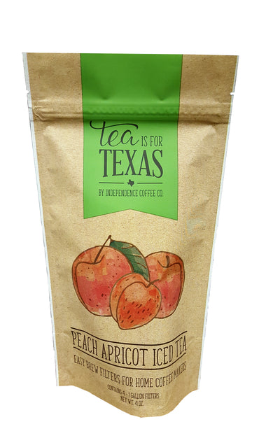 Peach Apricot Flavored Iced Tea Filter Packs  (Pack of 4)
